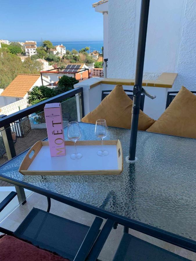 Apartamento 2 En Chalet Con Vista Abierta Al Mar 말라가 외부 사진